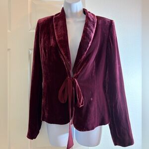 Mexx Velvet Burgundy Blazer